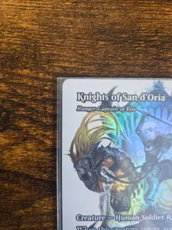 Knights of San d'Oria - Ranger Captain of Eos - Showcase Foil Final Fantasy MTG - Image 3