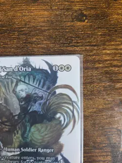 Knights of San d'Oria - Ranger Captain of Eos - Showcase Foil Final Fantasy MTG - Image 4