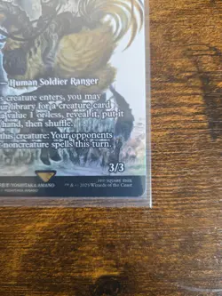 Knights of San d'Oria - Ranger Captain of Eos - Showcase Foil Final Fantasy MTG - Image 5