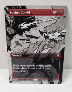 Sozin’s Comet 0309 Borderless - MTG Avatar: The Last Airbender - Mythic - Image 1
