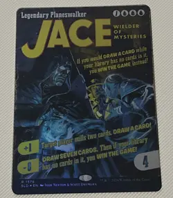 Jace, Wielder of Mysteries - Rainbow Foil Secret Lair NM MTG Unplayed - Image 1