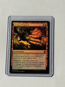Dragon Tempest FOIL IMA 125 Uncommon (MTG Iconic Masters 2017) - Image 1