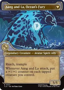 Aang, Swift Savior (Showcase)- Avatar: The Last Airbender- (Foil)(NM) - Image 2