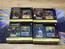 MTG Fallout Commander Decks! Get All Four! - Image 1