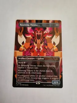 Roaming Throne (Borderless) The Lost Caverns of Ixalan Regular - Image 1