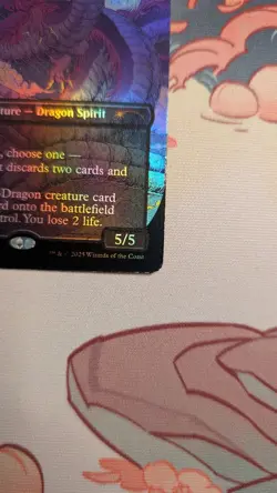 1x FOIL Junji, The Midnight Sky MTG Encyclopedia Of Magic Secret Lair NM - Image 3