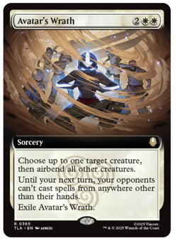 Avatar's Wrath - Extended Art Avatar MTG - Image 1
