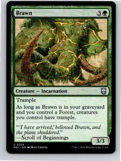 Magic the Gathering Brawn Modern Horizons 3 Commander MTG Free Shipping! - Image 1