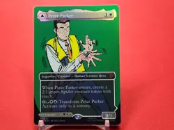 Peter Parker (0232) (Borderless) Marvel's Spider-Man Foil NM - Image 1