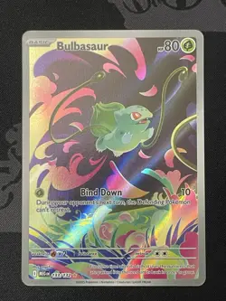 Pokemon TCG: Bulbasaur (Illustration Rare) - 133/132 - ME01: Mega Evolution - NM - Image 1