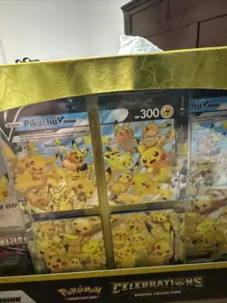 Pokemon Celebrations 25th Anniversary Pikachu V-union Premium Playmat Collection - Image 3