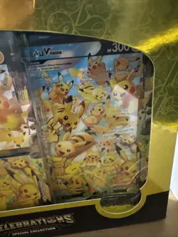 Pokemon Celebrations 25th Anniversary Pikachu V-union Premium Playmat Collection - Image 4
