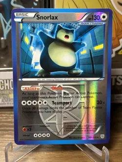 1x Snorlax - 101/135 - Rare - Reverse Holo Pokemon BW - Plasma NM+ - Image 1