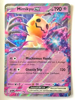 Mimikyu ex 069/159 Double Rare Journey Together Pokemon Pack Fresh Near Mint NM - Image 1