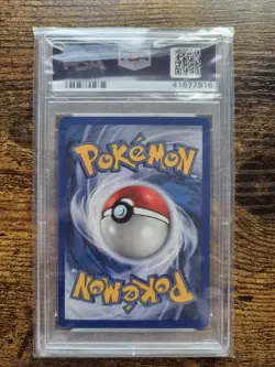 Pokemon Kadabra Base Set Shadowless Rare 32/102 - PSA 9 - Image 2