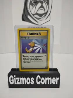 Pokemon TCG Scoop Up Trainer 078/102 Base Set Regular WOTC - Image 1