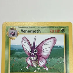 1999 Pokemon Jungle Venomoth Unlimited #29/64 Non-Holo Rare NEAR MINT - Image 3