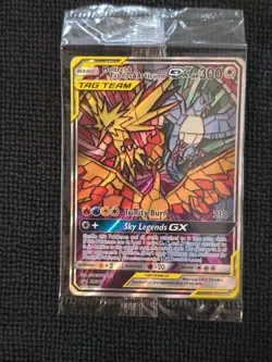 Pokemon Hidden Fates Black Star Promo SM210 Moltres Zapdos Articuno Sealed - Image 1