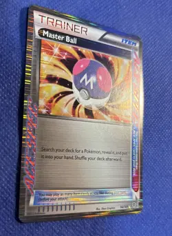 Master Ball 94/101 Ace Spec Holo Rare Plasma Blast - Pokemon TCG Pack Fresh - NM - Image 2