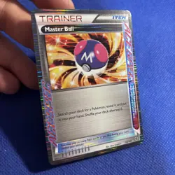 Master Ball 94/101 Ace Spec Holo Rare Plasma Blast - Pokemon TCG Pack Fresh - NM - Image 4