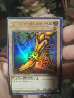 Right Leg of the Forbidden One LOB-EN120 (25th Anniversary Edition) Unlimited - Image 1