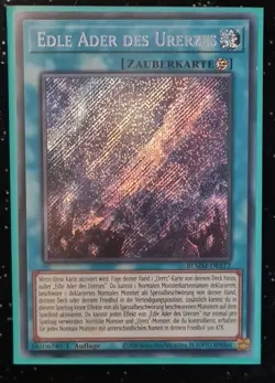 Yu-Gi-Oh! Edle Ader des Urerzes BLMM-DE172 SECRET RARE 1.AUFLAGE DEUTSCH NM-MINT - Image 1