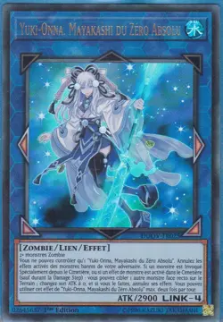 Yu-Gi-Oh! Yuki-Onna, Mayakashi du Zero Absolu DUOV-FR025 1ere Ed Ultra Rare NEUF - Image 1