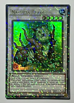 Naturia Beast HAC1-EN120 (NM) Ultra Rare 1st Edition Duel Terminal YuGiOh TCG - Image 1