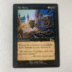 MTG-MTG No Mercy Urza's Legacy Regular Card LP/Excellent Condition - Image 1