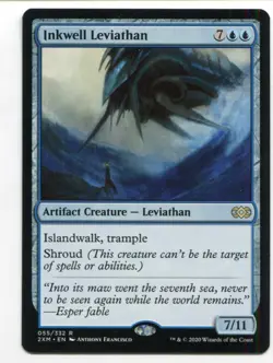 Magic The Gathering MTG Double Masters Card #55 Inkwell Leviathan - Image 1