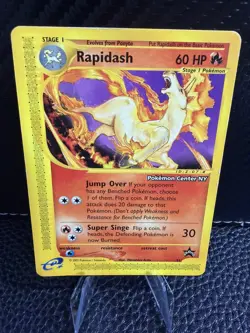 Pokemon TCG Rapidash (Pokemon Center NY)Black Star Promo Card #51 - Image 1
