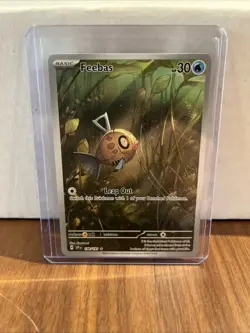 Pokemon TCG Feebas Holo Illustration Rare Card 198/191SV08 Surging Sparks NM/M - Image 1