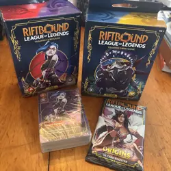Riftbound League Of Legends Jinx & Viktor Champion Deck & 14 Card Booster - Image 1