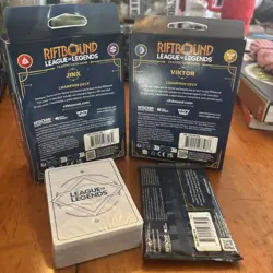 Riftbound League Of Legends Jinx & Viktor Champion Deck & 14 Card Booster - Image 2