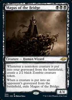Magus of the Bridge (Showcase) -Foil Light Play MTG Modern Horizons 2 - Image 1