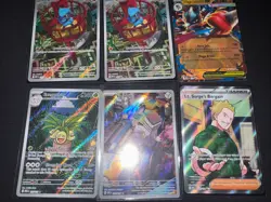 Pokemon Mega Evolution 3 Promo Cards & 2 Illustration Rares + 1 NM Condition - Image 1