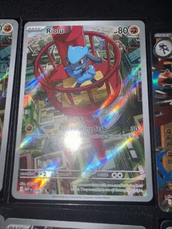 Pokemon Mega Evolution 3 Promo Cards & 2 Illustration Rares + 1 NM Condition - Image 3