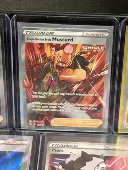 Pokemon Sword And Shield Ultra Rare Full Art Trainer Pokemon Card Lot Of 7 Cards - Image 4