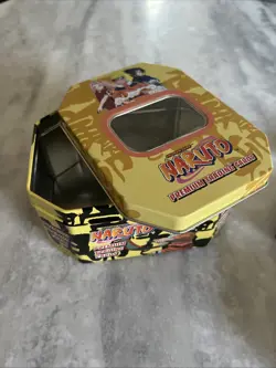 Naruto Trading Card Game Collectible Tin with Cards (OPENED) - Image 2