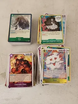 One Piece TCG x200+ Cards BULK LOT | 200 Holographic Rares NM #2 Random Sets - Image 1