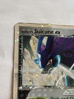 Rockets Suicune EX 105/109 SWIRL HOLO Team Rocket Returns 2004 Pokemon Card -HP - Image 2