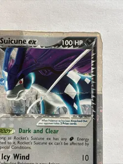 Rockets Suicune EX 105/109 SWIRL HOLO Team Rocket Returns 2004 Pokemon Card -HP - Image 5