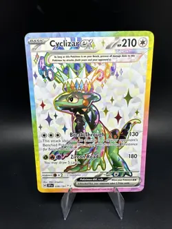 Pokemon Card Cyclizar EX 228/191 S&V Surging Sparks Holo Ultra Rare - Image 1