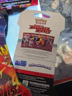 ⭐✨5 Pokemon Destined Rivals Sleeved Booster Pks 🌟 50 Cards‼✨ ⭐ - Image 3