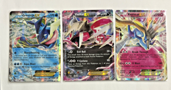 POKEMON GRENINJA, YVELTAL & XERNEAS HOLO BLACK STAR PROMO EX YX CARD LOT - NM - Image 1