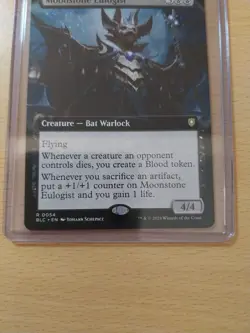 Moonstone Eulogist Borderless Rare, Bloomburrow Commander #054, MTG Magic - Image 2