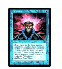 MTG Brainstorm SP Ice Age Magic the Gathering ~ Free Shipping ~ - Image 1