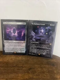2x The Darkness Crystal - MTG final Fantasy NM - Image 2