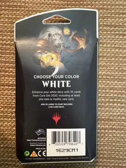 Core Set 2020 Theme Booster - White Factory Sealed - Image 2
