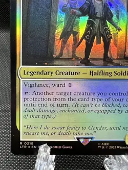 Magic: The Gathering - Pippin, Guard of the Citadel Foil MTG #218 LoTR Rare - Image 5